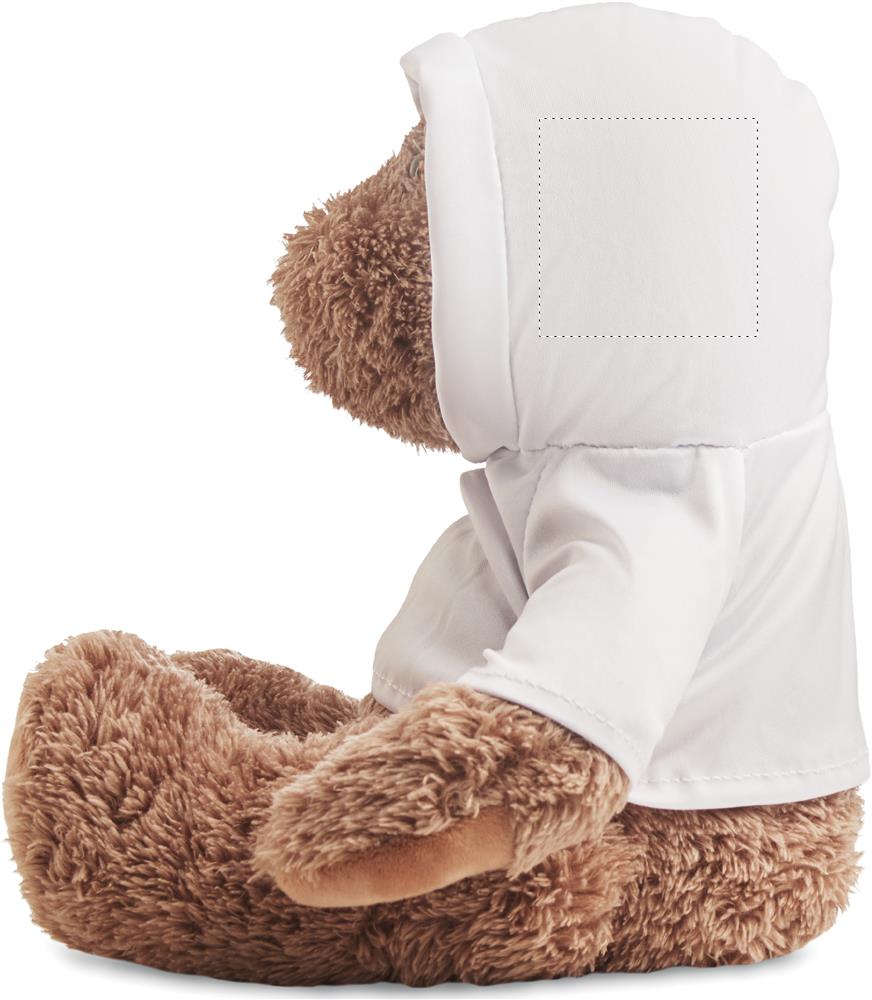 Teddy bear plush hoodie right 06