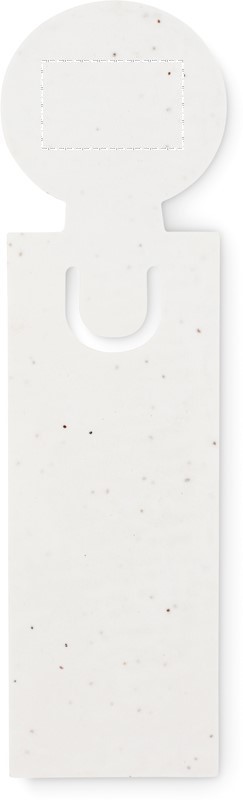 Segnalibro in carta con semi back upper 06