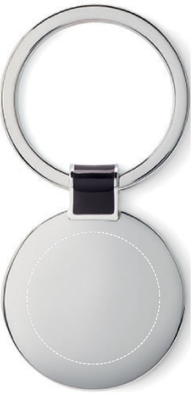 Portachiavi circolare in metal back 03