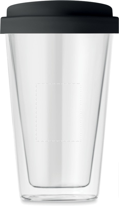 Bicchiere in vetro front 03