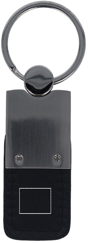 Portachiavi in metallo back leather part 03