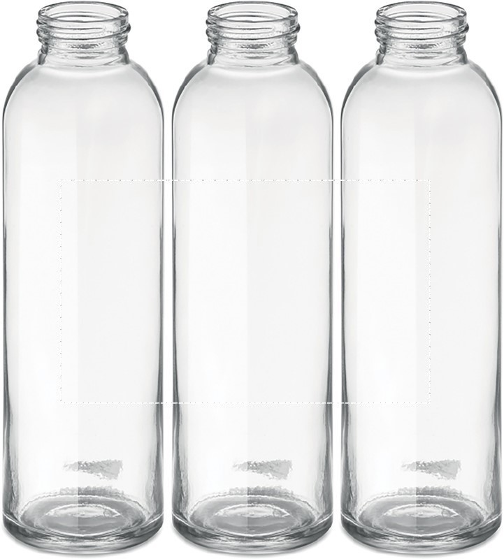 Bottiglia in vetro con pouch roundscreen 04