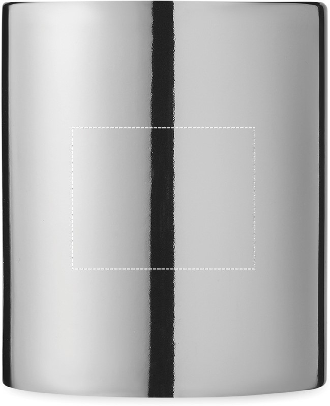 Tazza in ceramica metallica opposite of handle 17