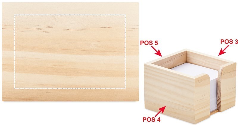 Set Memo in legno side 4 40