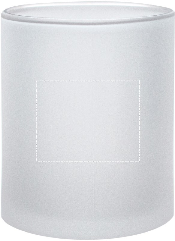 Tazza sublimatica in vetro opposite of handle 26