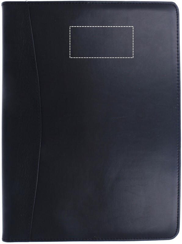 Porta blocnotes A4 front debossing 03