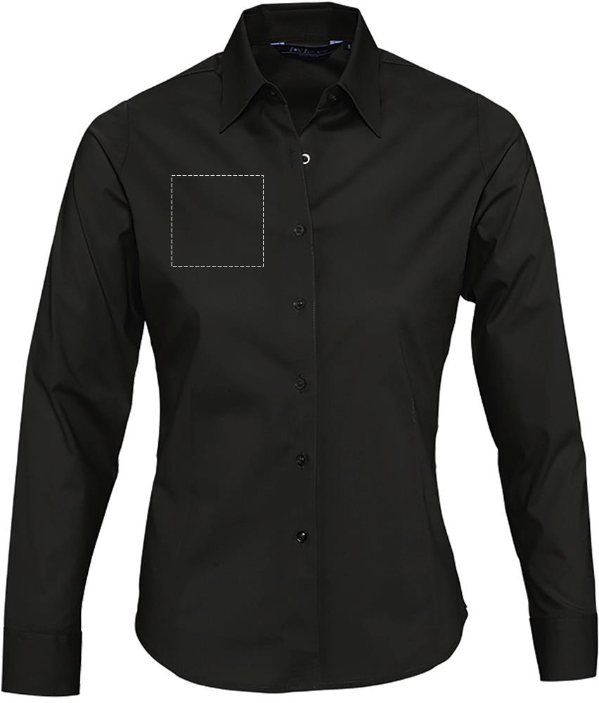 EDEN camicia donna 140g chest right bk