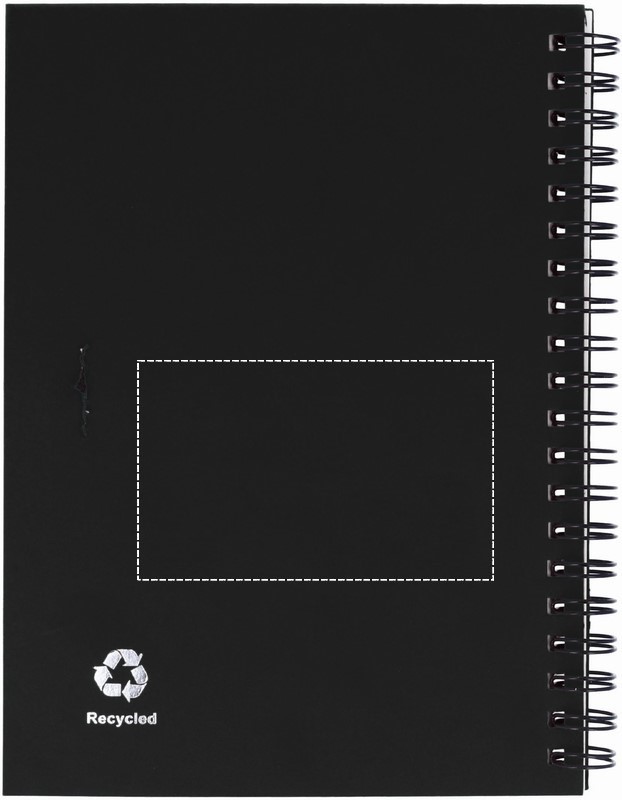 Blocnotes in carta riciclata back notebook 03