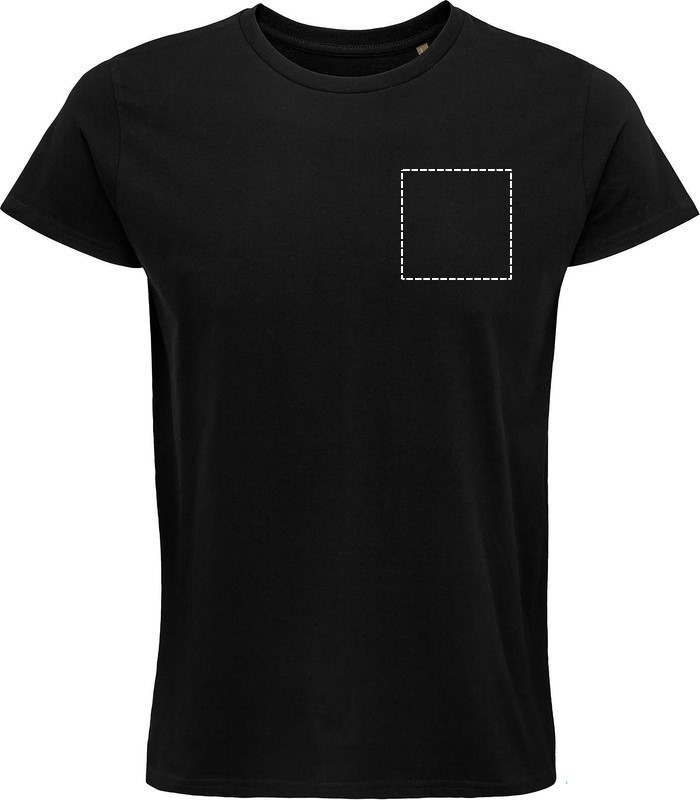 CRUSADER MEN T-SHIRT 150g chest db