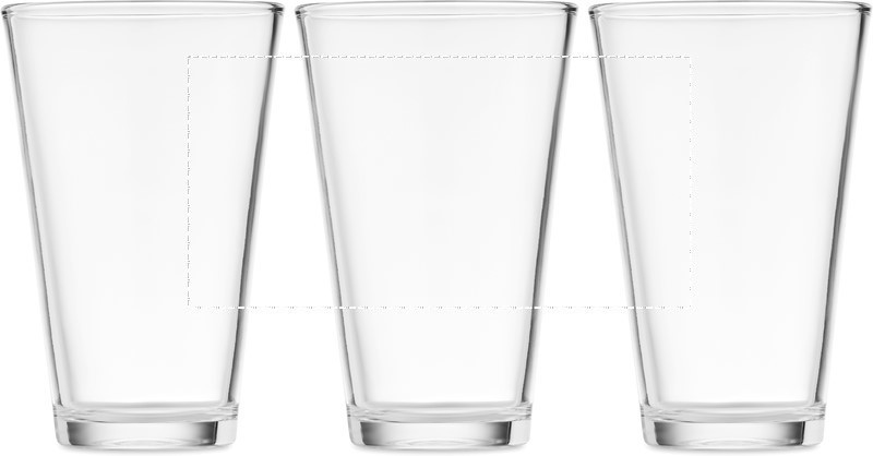 Bicchiere in vetro 300ml roundscreen 22