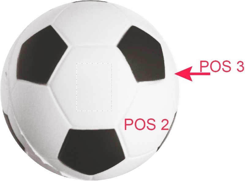 Antistress 'pallone da calcio' white segment 1 33