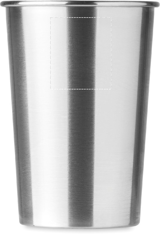 Tazza in acciaio inox 350ml back upper 16