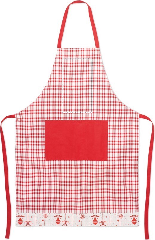 Set da cucina natalizio 200 gr/m front upper 05