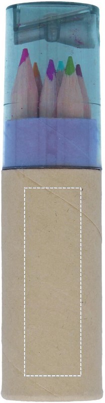Set 6 matite colorate carton 23