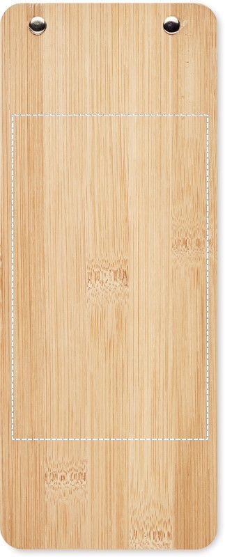 Cartellina per appunti in bambo back 40