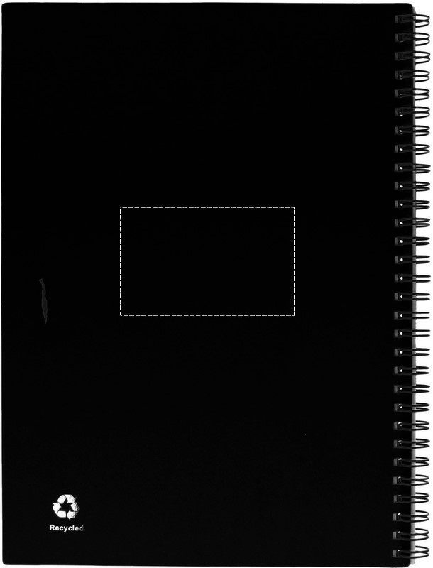 Blocnotes in carta riciclata back notebook 03