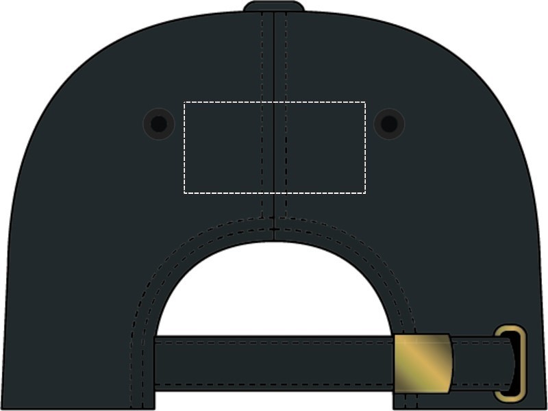 Cappellino 6 pannelli back 03
