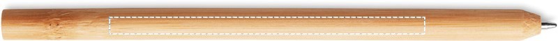 Penna in bamboo left handed laser 40