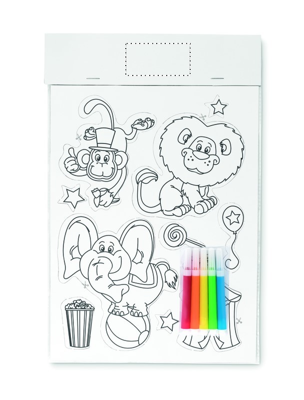 Animali magnetici da colorare top pad 06