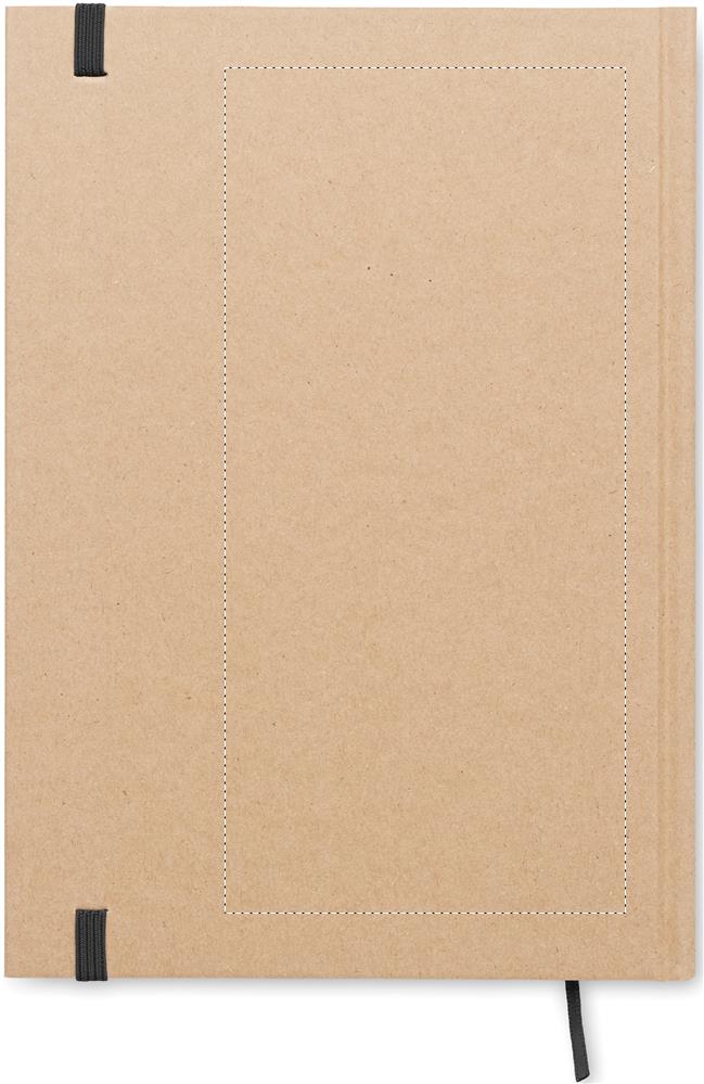 Notebook A5, pagine riciclate back 03