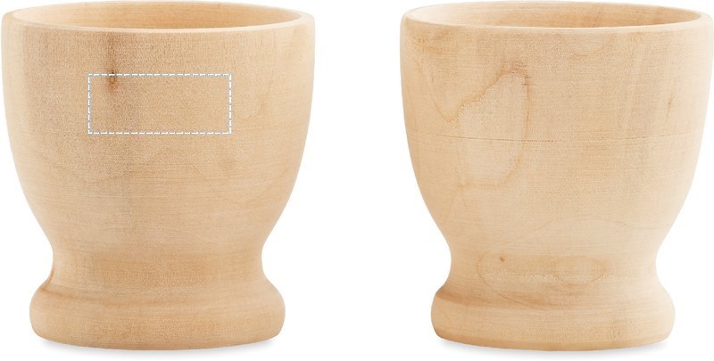 Set di 2 portauova in legno eggholder 1 back 40