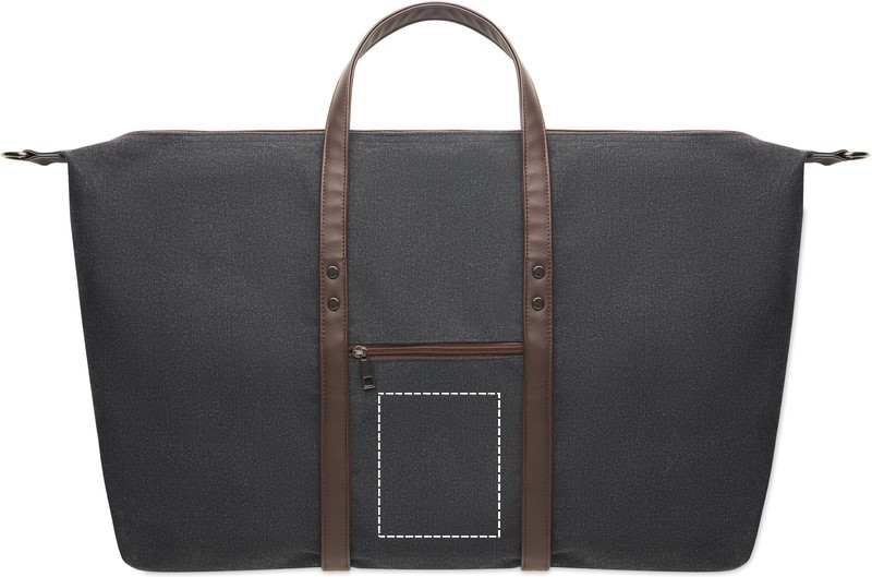 Borsa viaggio in tela 450gr front pocket 03
