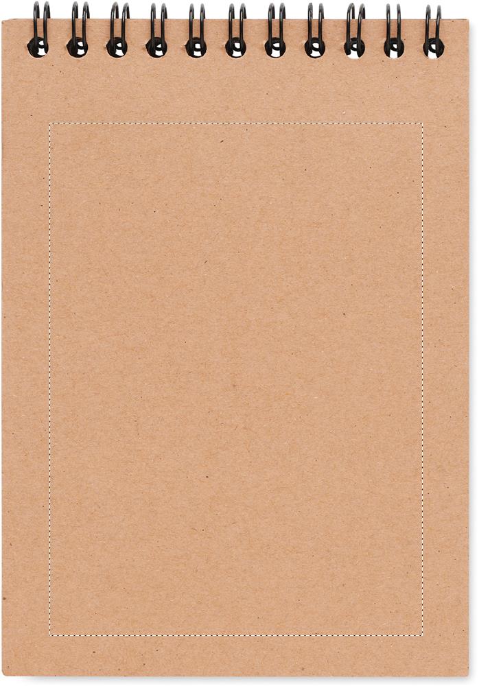 Scratching painting notebook back 40