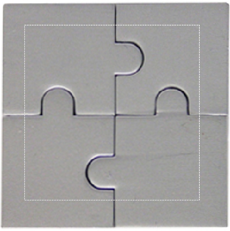 Puzzle 3D 8 pezzi magnetico puzzle back 16