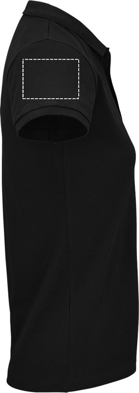 PLANET WOMEN POLO 170g arm right bk
