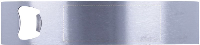 Apribottiglie in acciaio inox top pad 16
