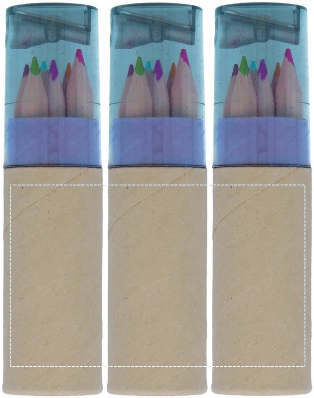 Set 6 matite colorate carton dl 23