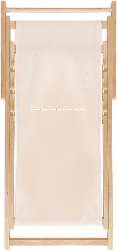Sedia da spiaggia in legno seat embroidery 13