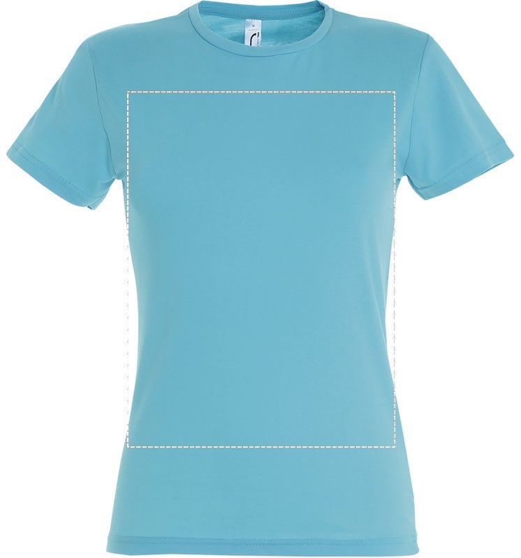 MISS WOMEN T-SHIRT 150g front al