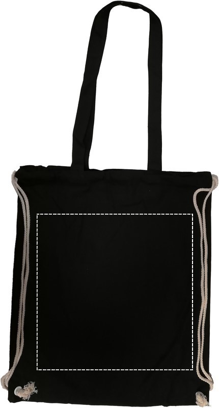 Sacca in canvas colorato back 03