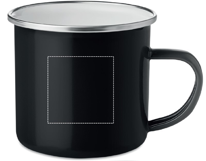Tazza di metallo smaltato right handed 03