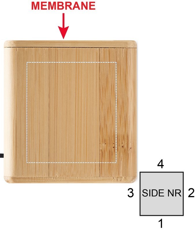 Speaker in bamboo side 3 40