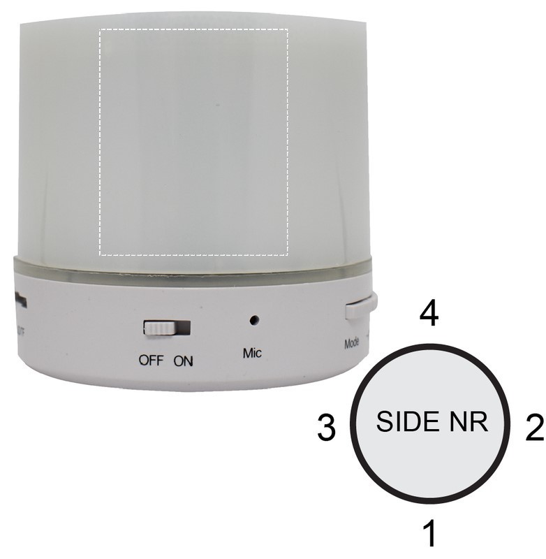 Speaker wireless con LED side 3 06