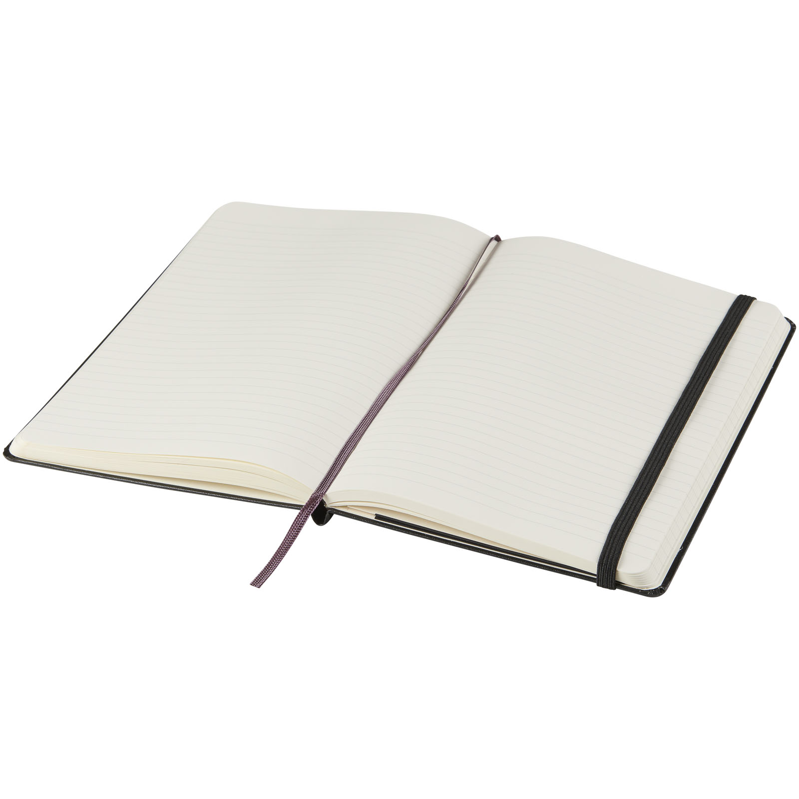 Blocco note con copertina rigida - a righe Moleskine Classic L Nero