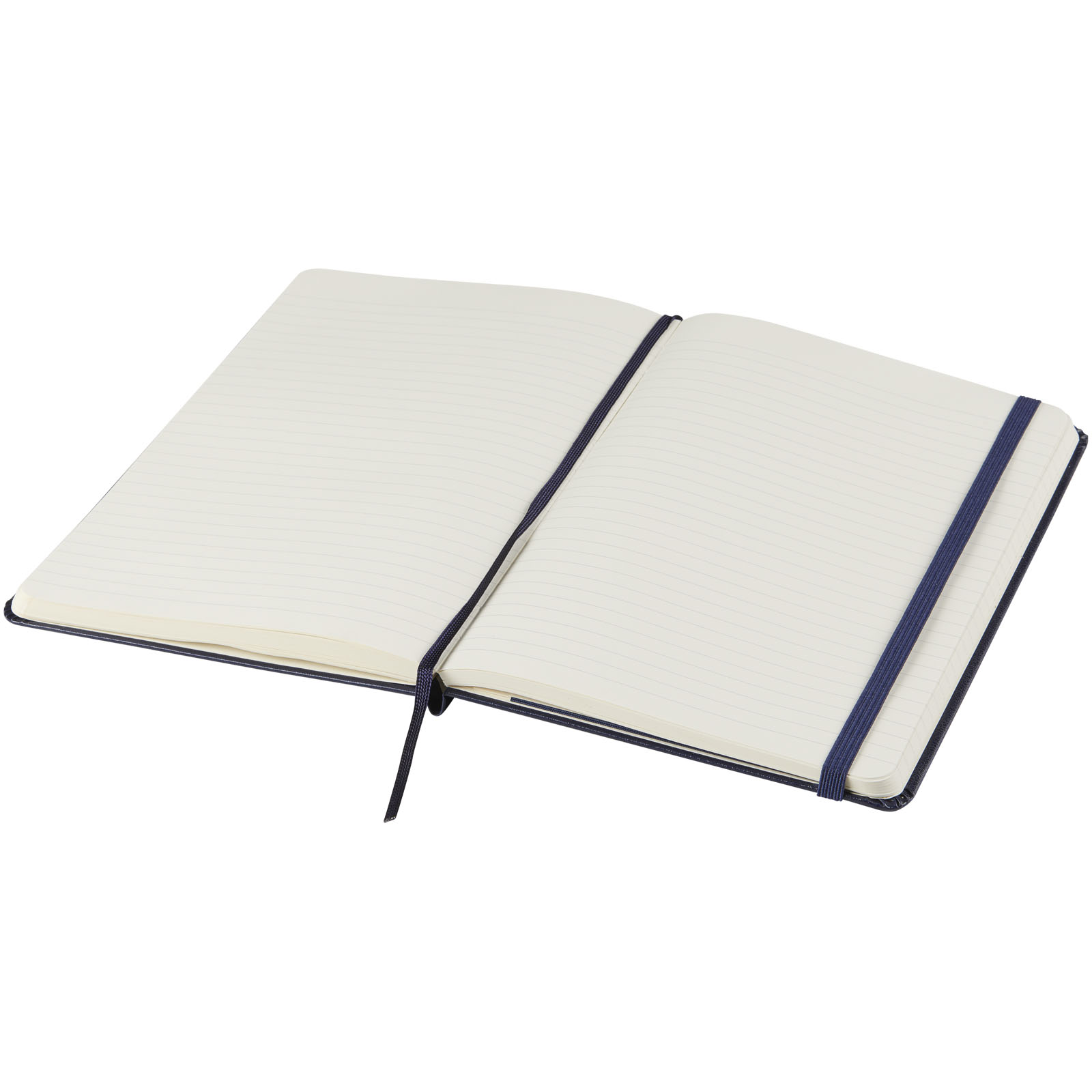 Blocco note con copertina rigida - a righe Moleskine Classic L Blu di Prussia