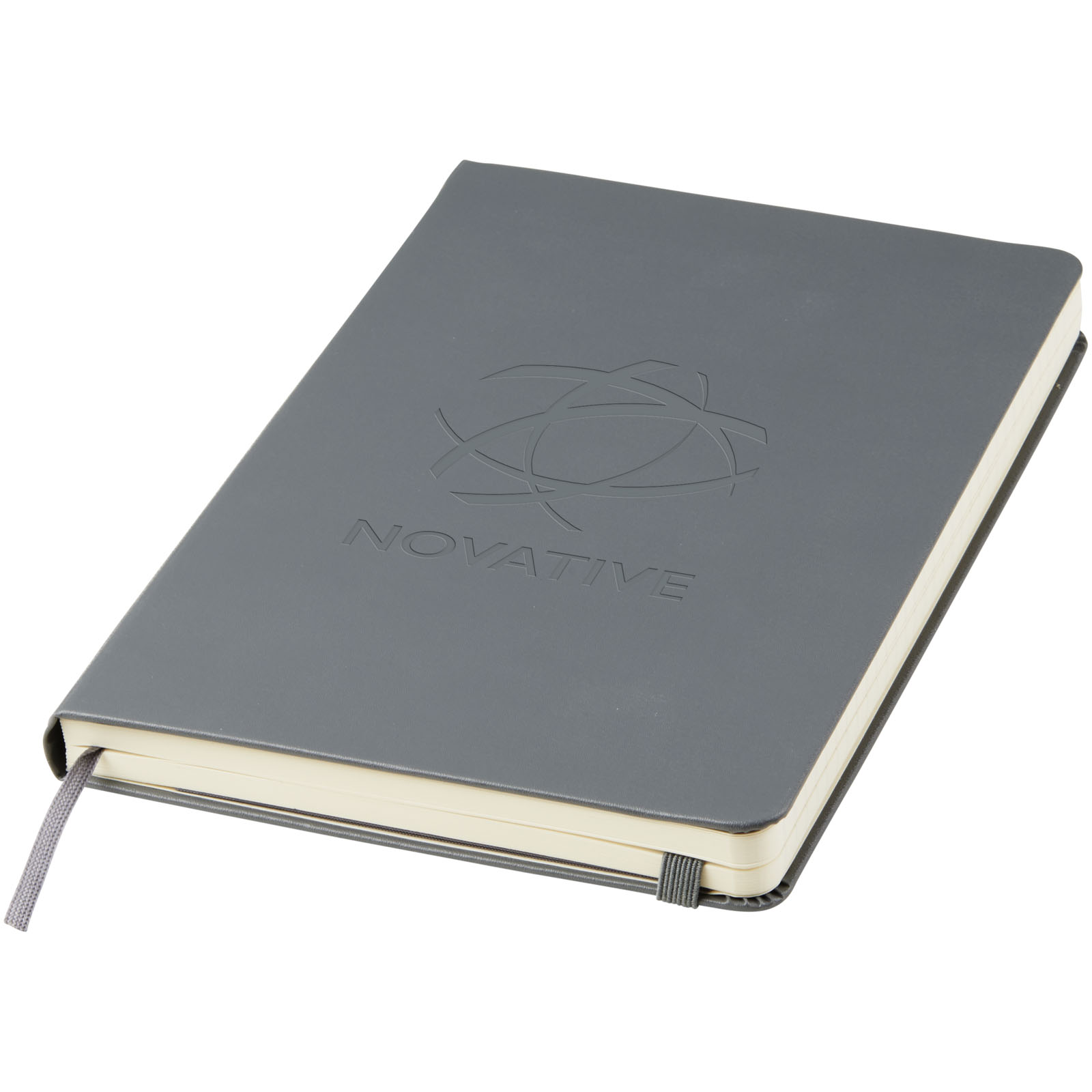 Blocco note con copertina rigida - a righe Moleskine Classic L Grigio Ardesia