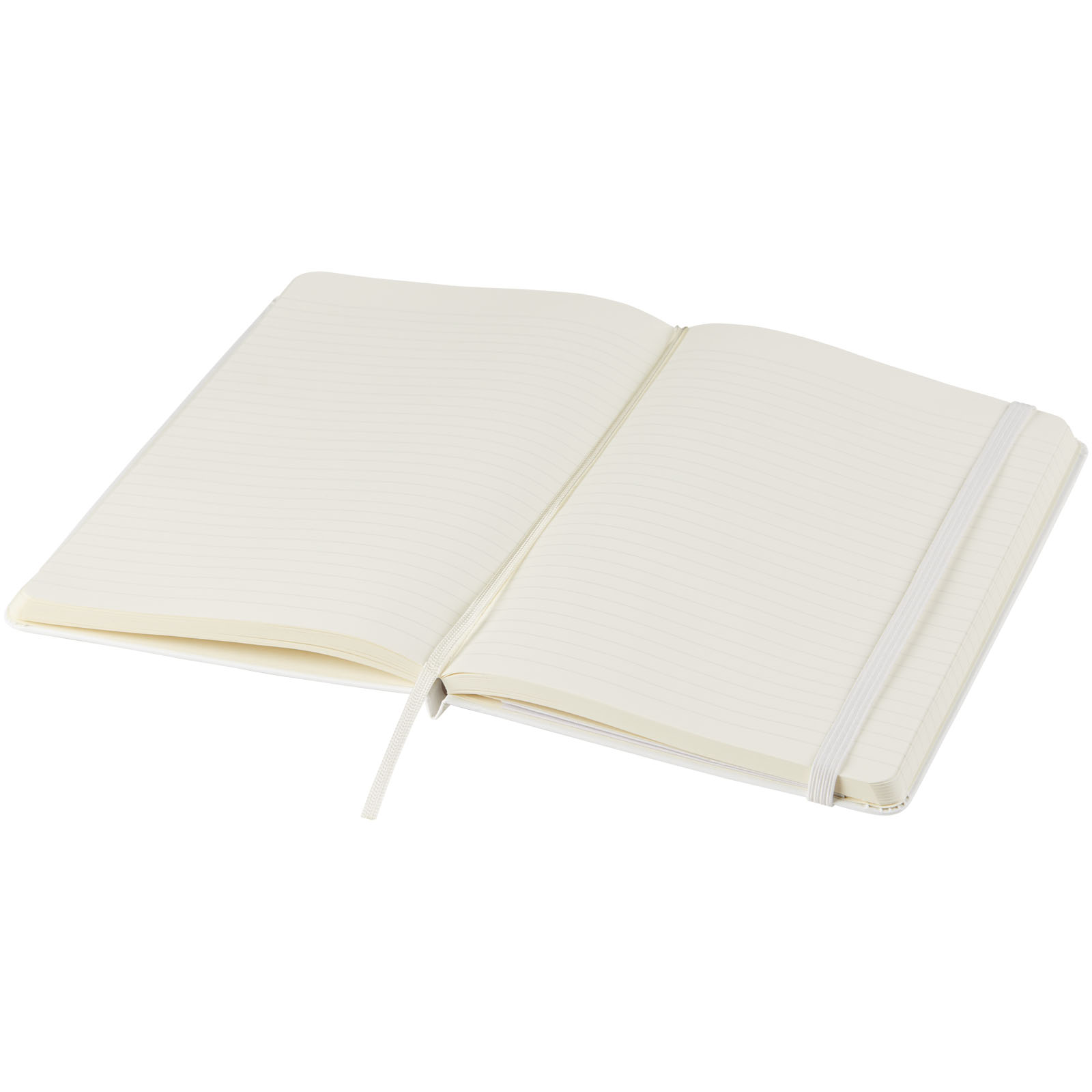 Blocco note con copertina rigida - a righe Moleskine Classic L Bianco