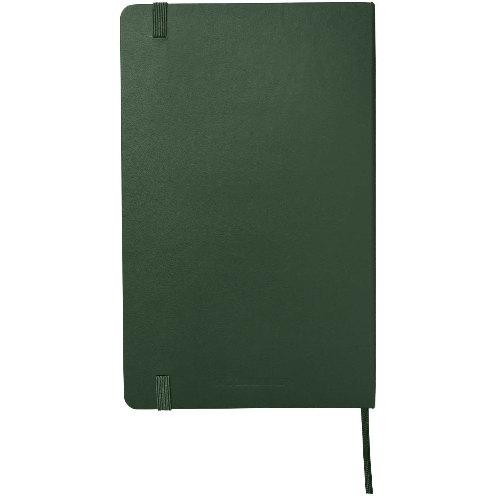 Blocco note con copertina rigida - a righe Moleskine Classic L Verde Mirto