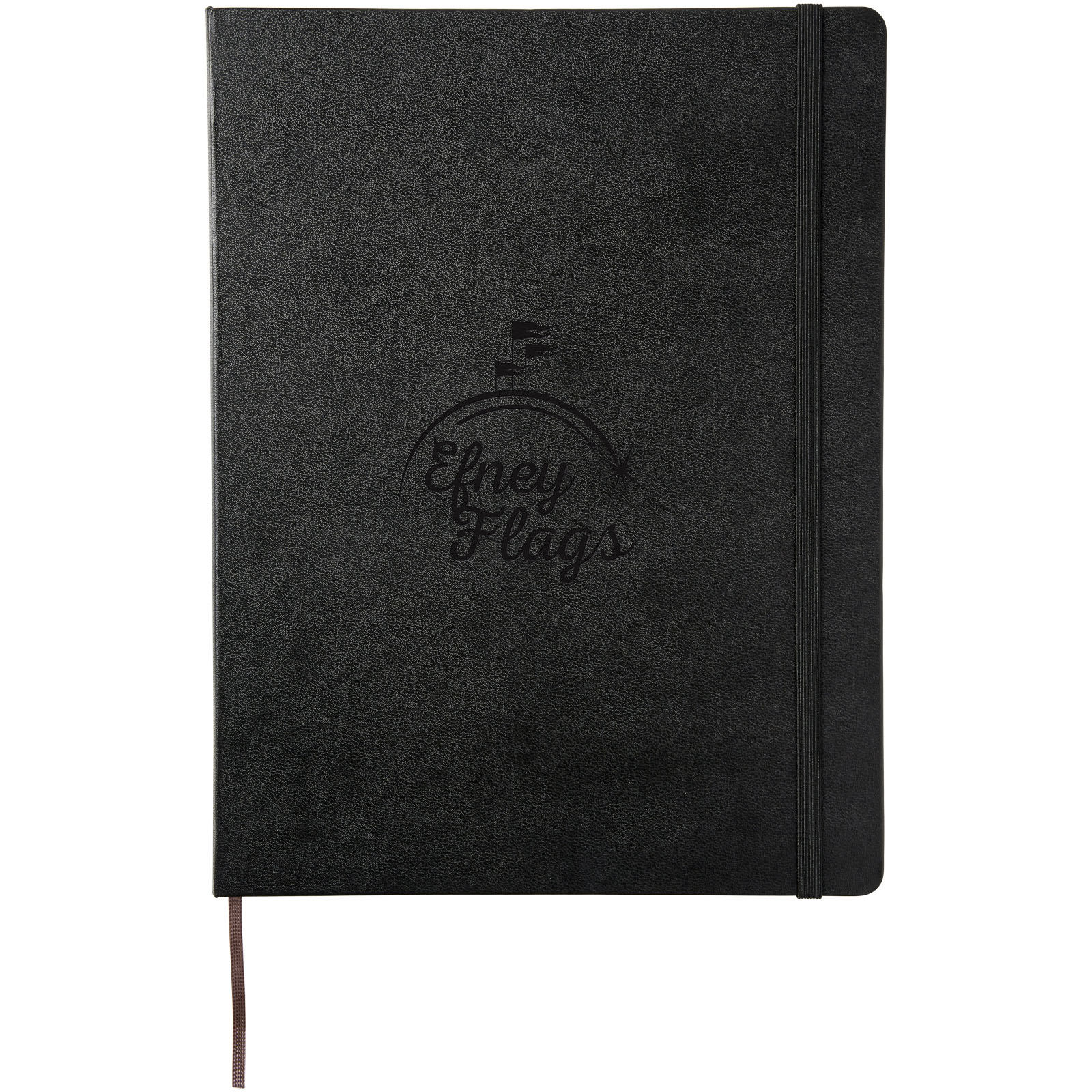 Blocco note con copertina rigida - a quadretti Moleskine Classic L Nero