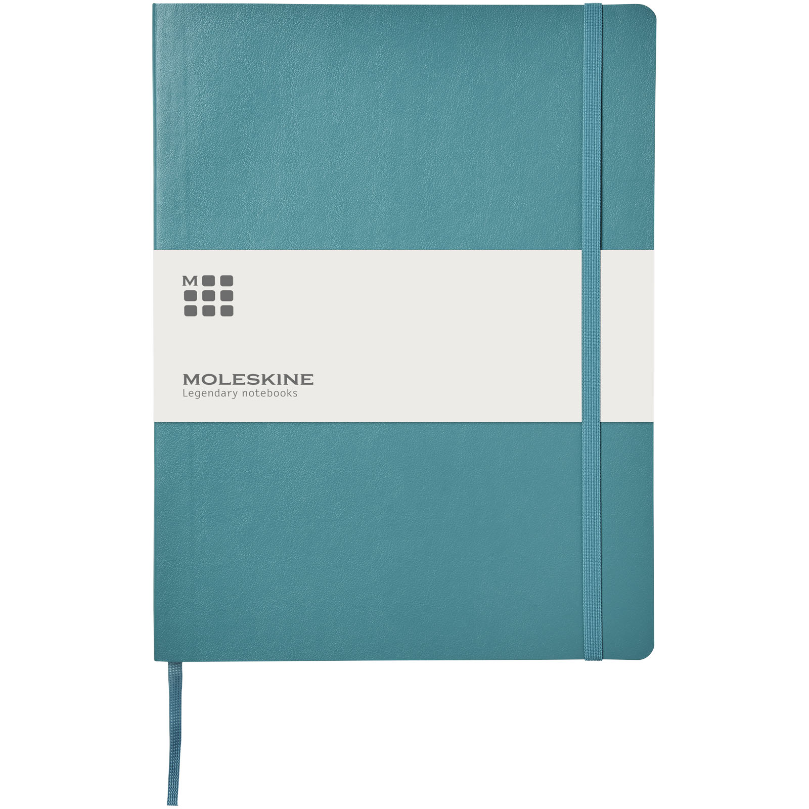 Blocco note con copertina morbida - a righe Moleskine Classic XL Blu Corallo