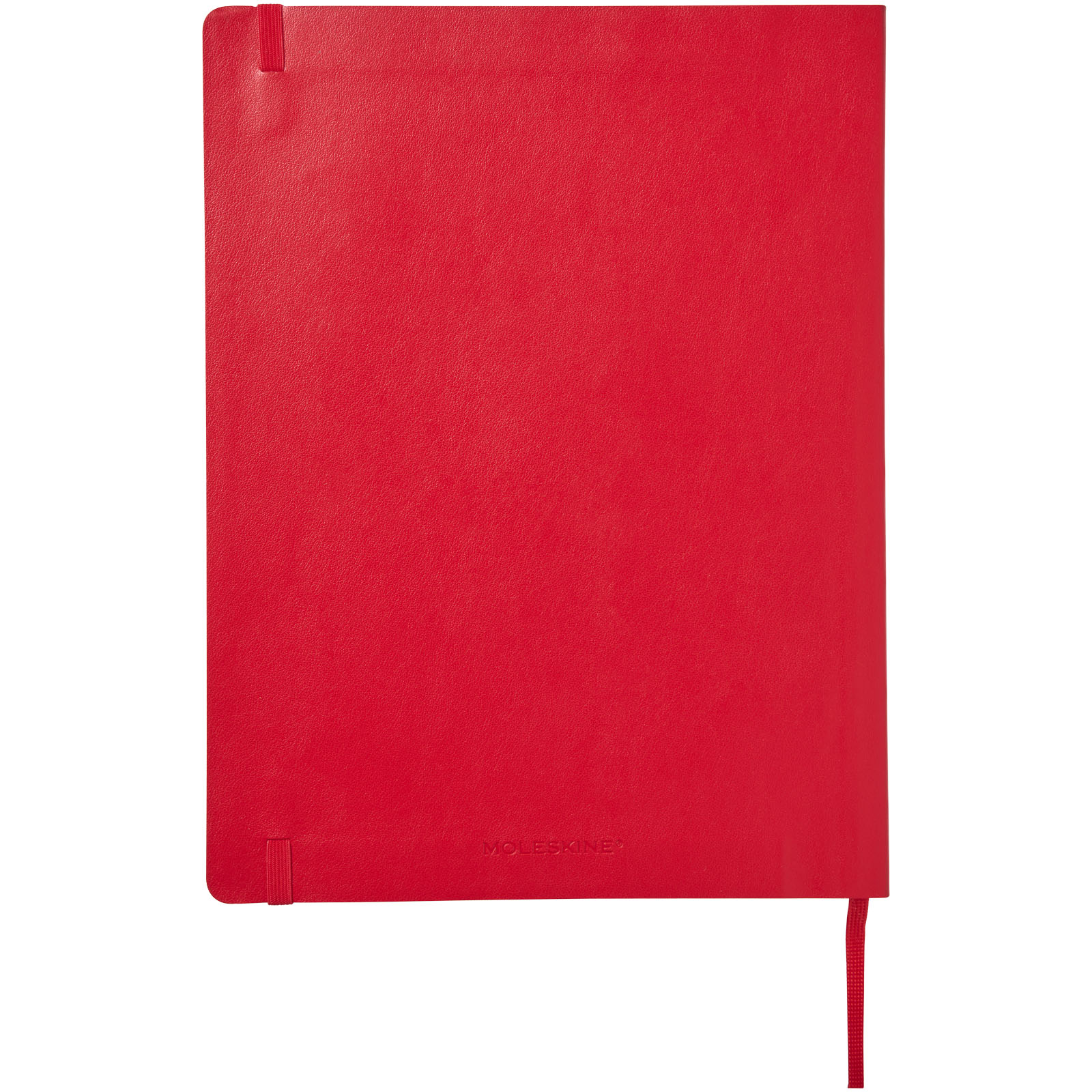 Blocco note con copertina morbida - a righe Moleskine Classic XL Scarlatto