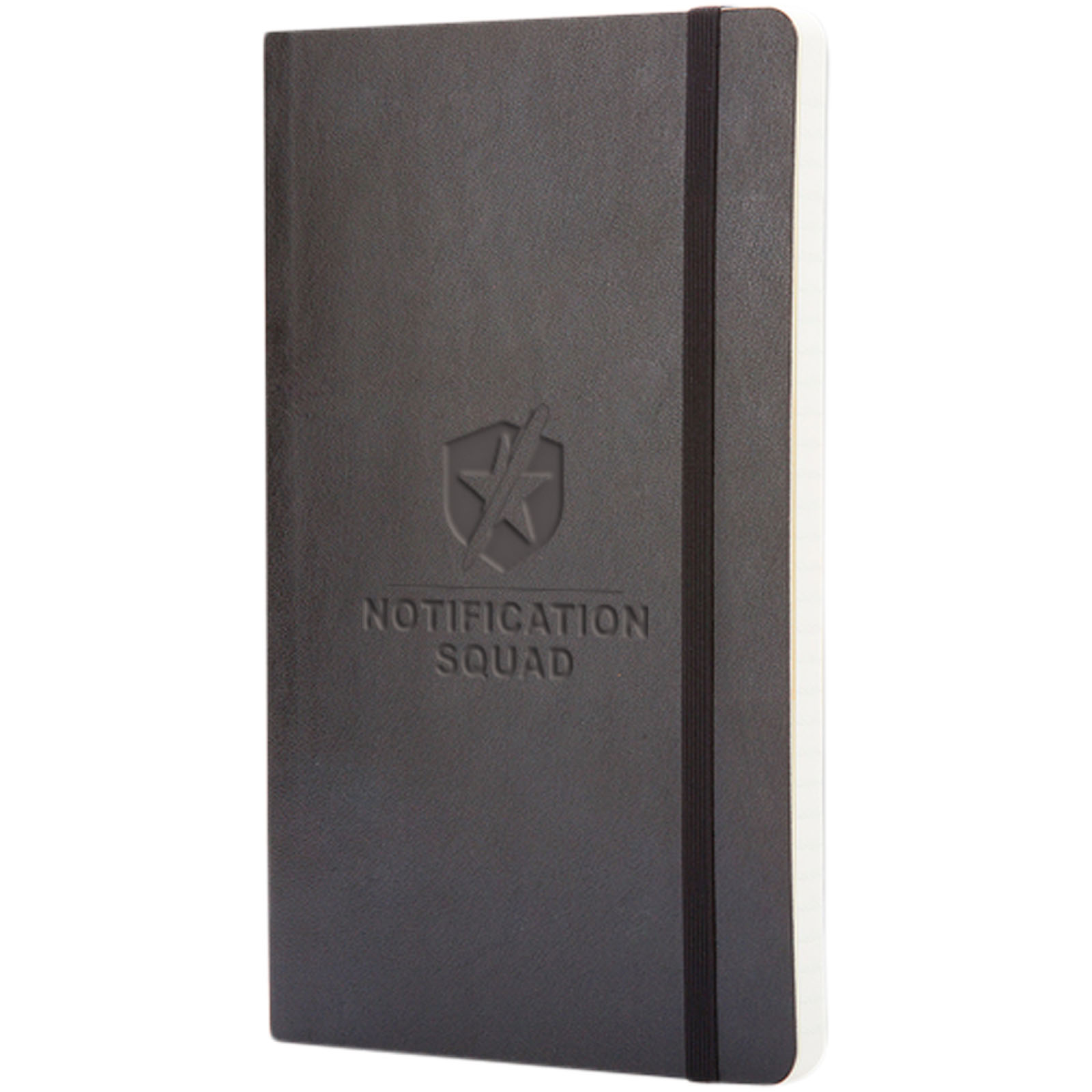 Blocco note con copertina morbida - a righe Moleskine Classic L Nero