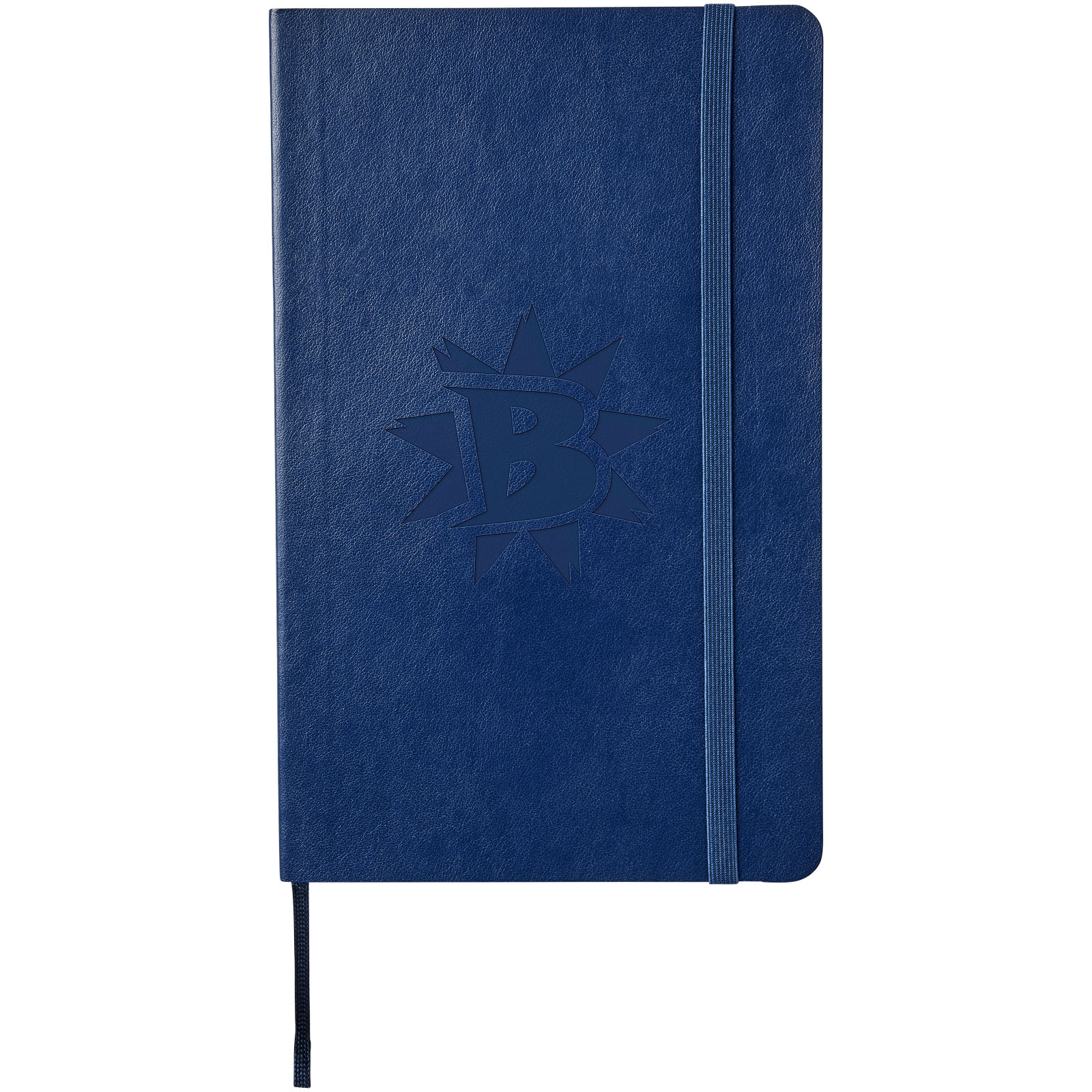 Blocco note con copertina morbida - a righe Moleskine Classic L Zaffiro