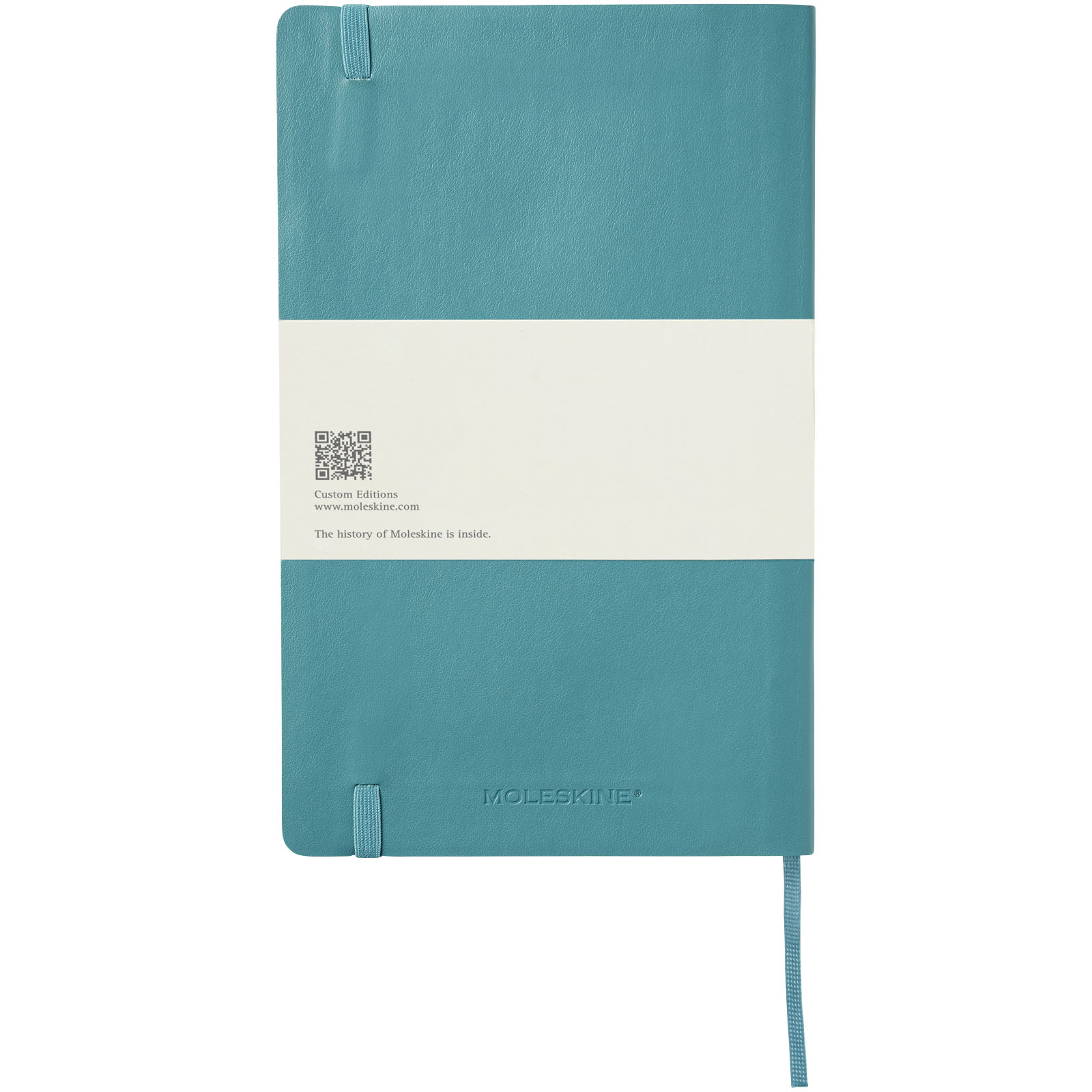 Blocco note con copertina morbida - a righe Moleskine Classic L Blu Corallo