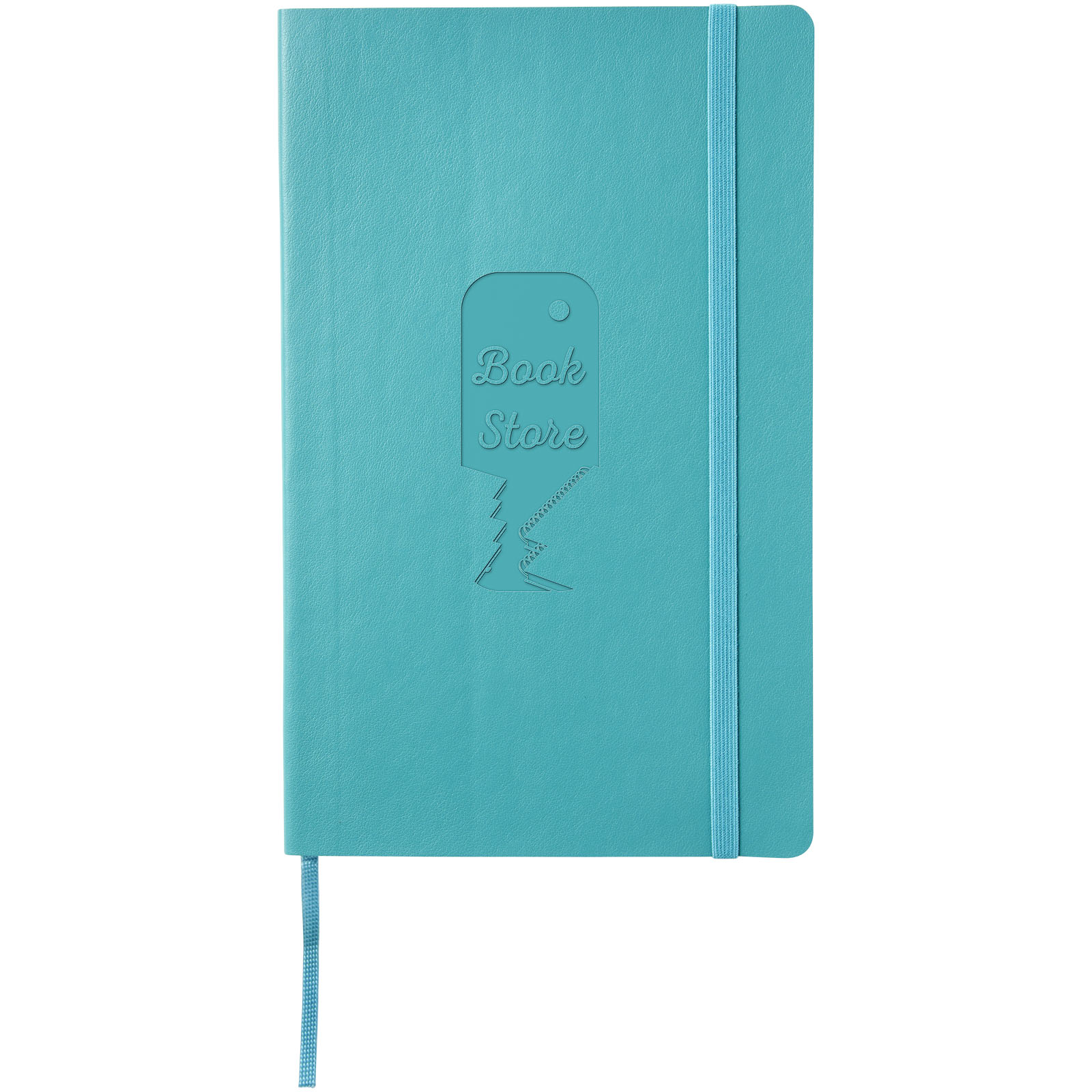 Blocco note con copertina morbida - a righe Moleskine Classic L Blu Corallo