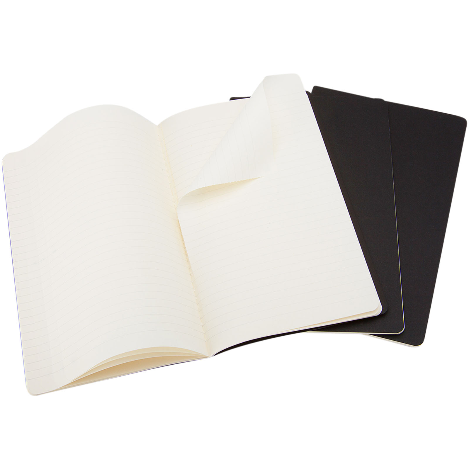 Taccuino - a righe Moleskine Cahier L Nero
